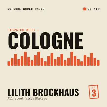 Cover of episode 3: In Cologne, I meet with Lilith Brockhaus to know more about VisualMakers