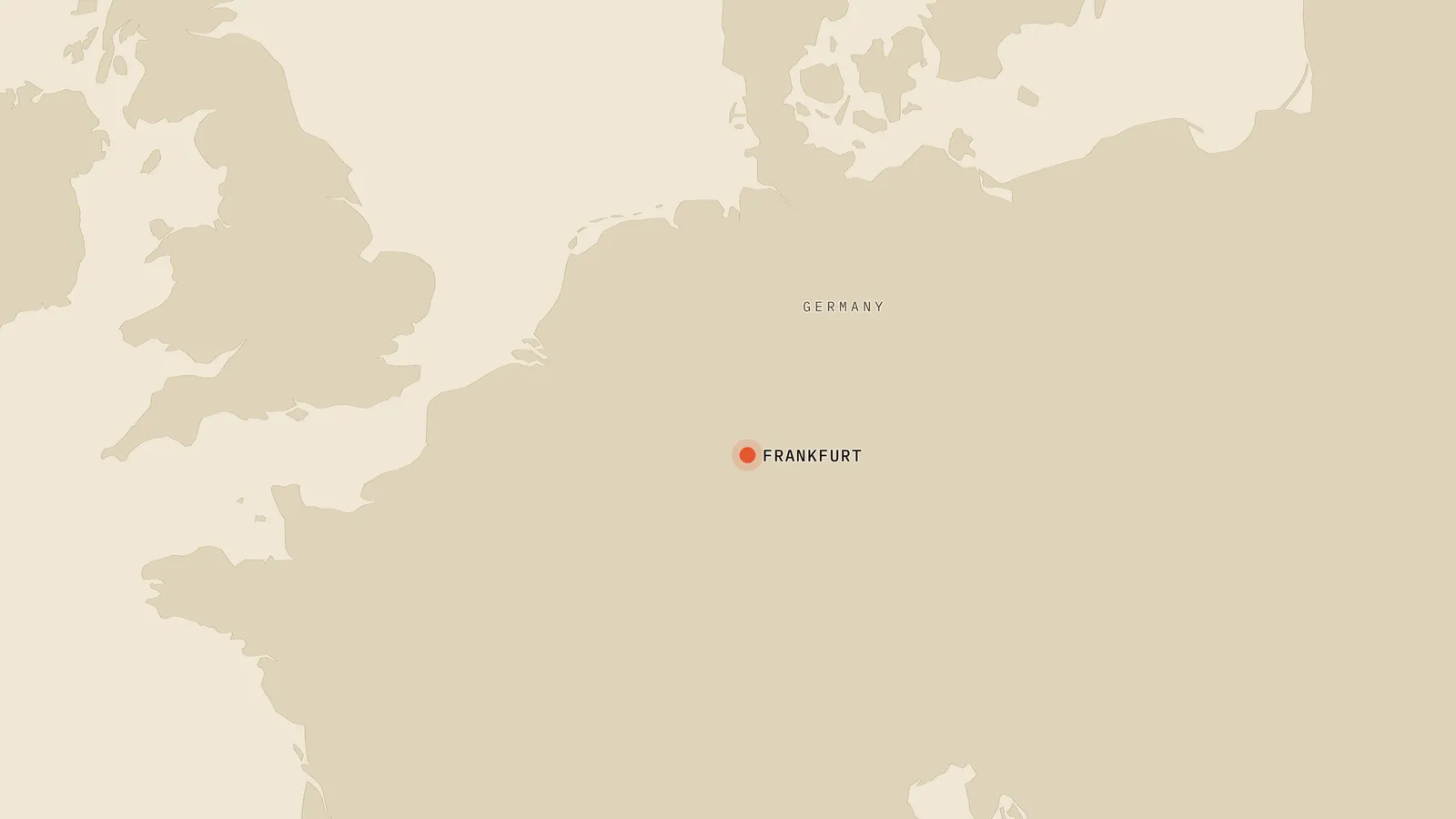 Route map of trip 10: Frankfurt