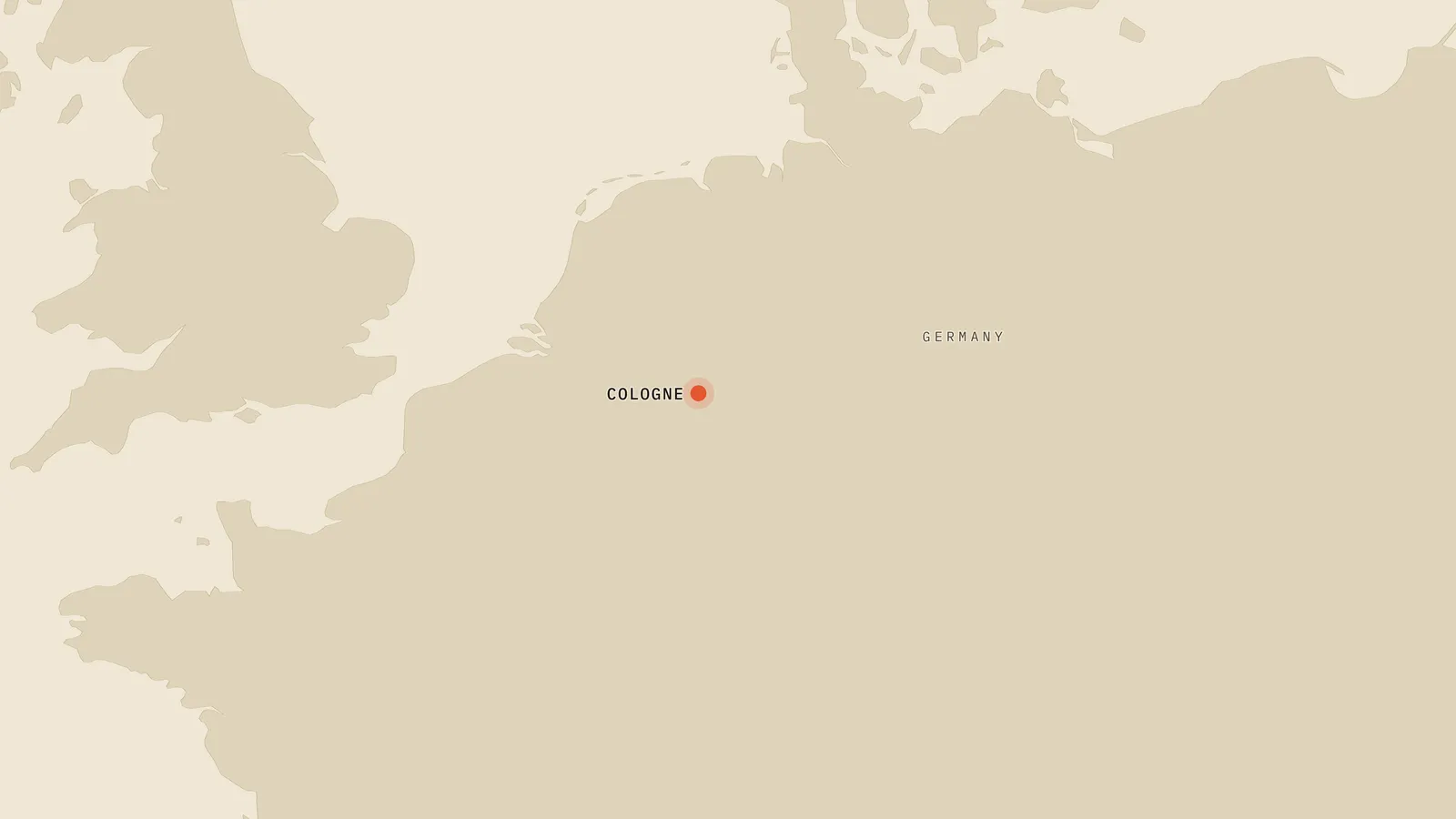 Route map of trip 6: Cologne